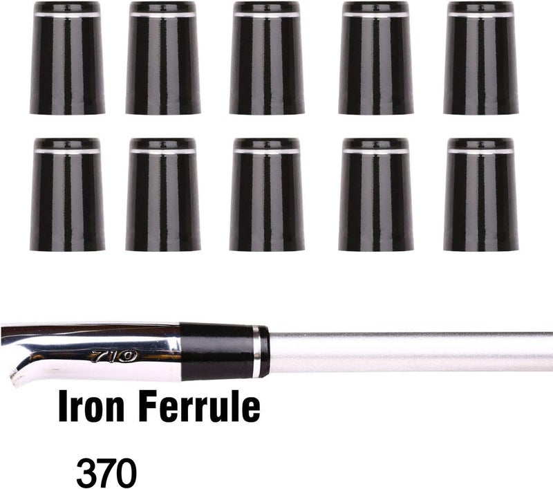 Golf Builder 10pcs Tip Size .370 Golf Ferrules for Taper Tip Iron Wedge - Image 2